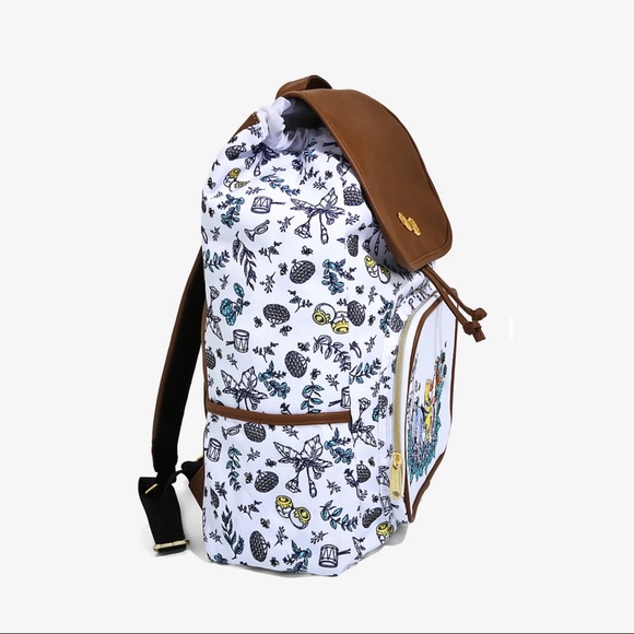 Loungefly Disney Winnie The Pooh Slouch Backpack - Picture 2 of 4